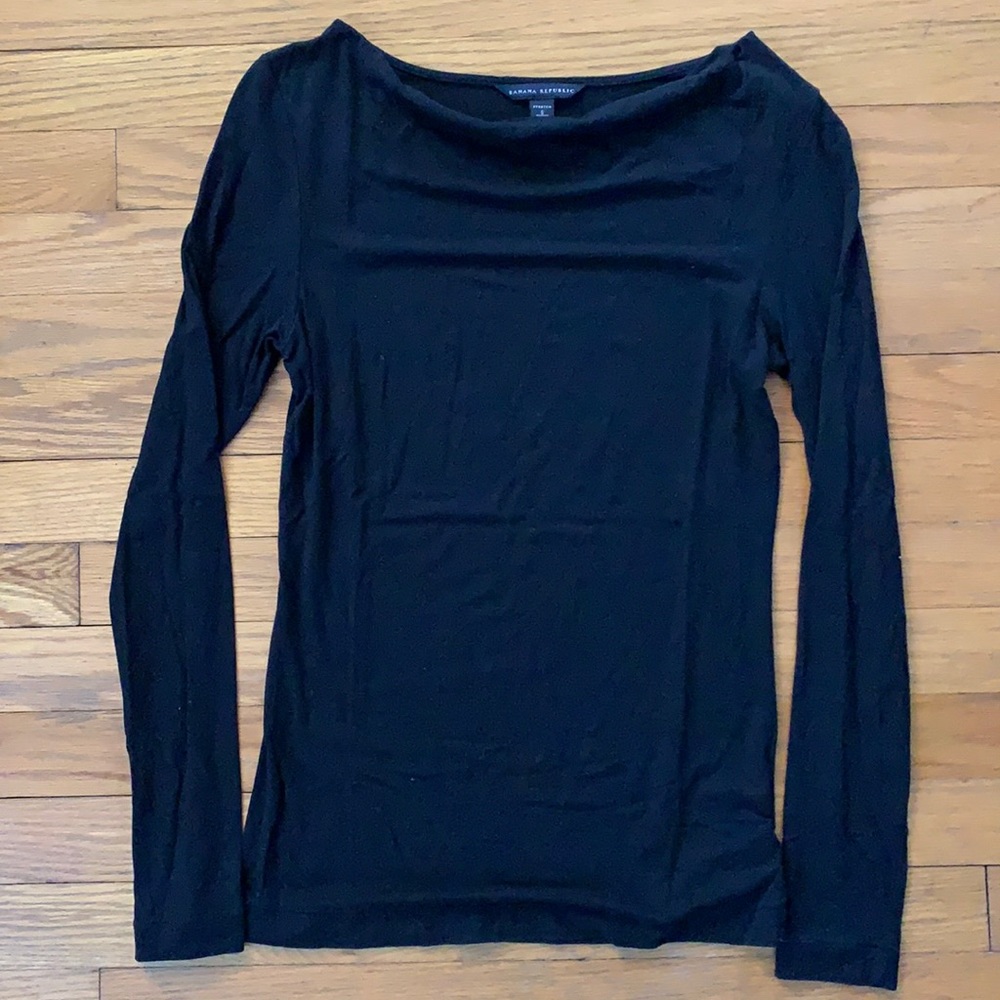 Black banana republic long sleeve